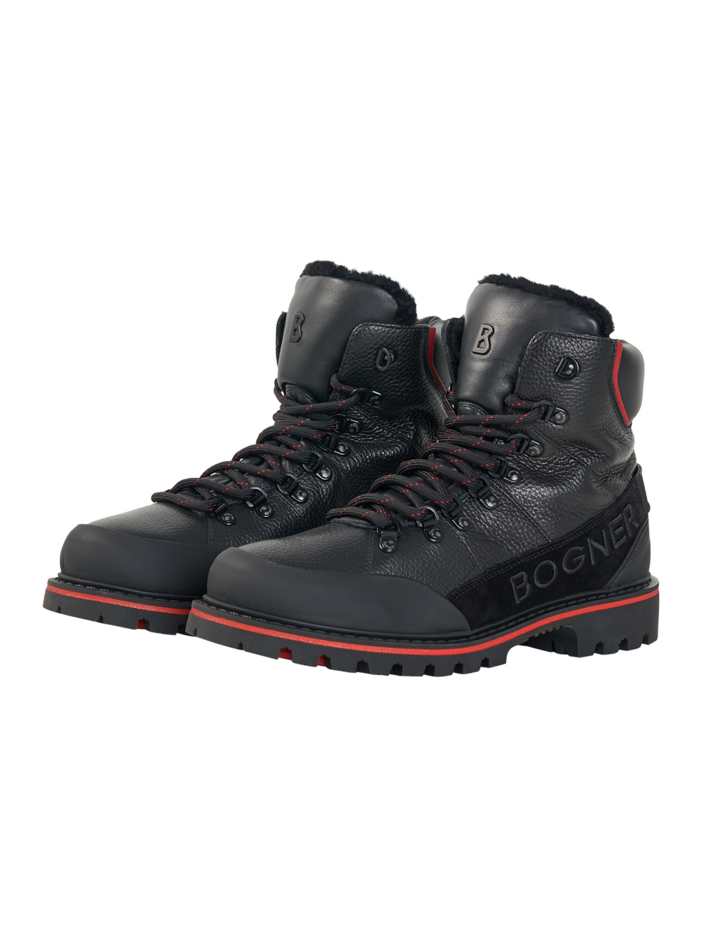 BOGNER Lace-up boots 'Helsinki' in Black