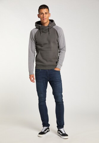 Sweat-shirt MO en gris