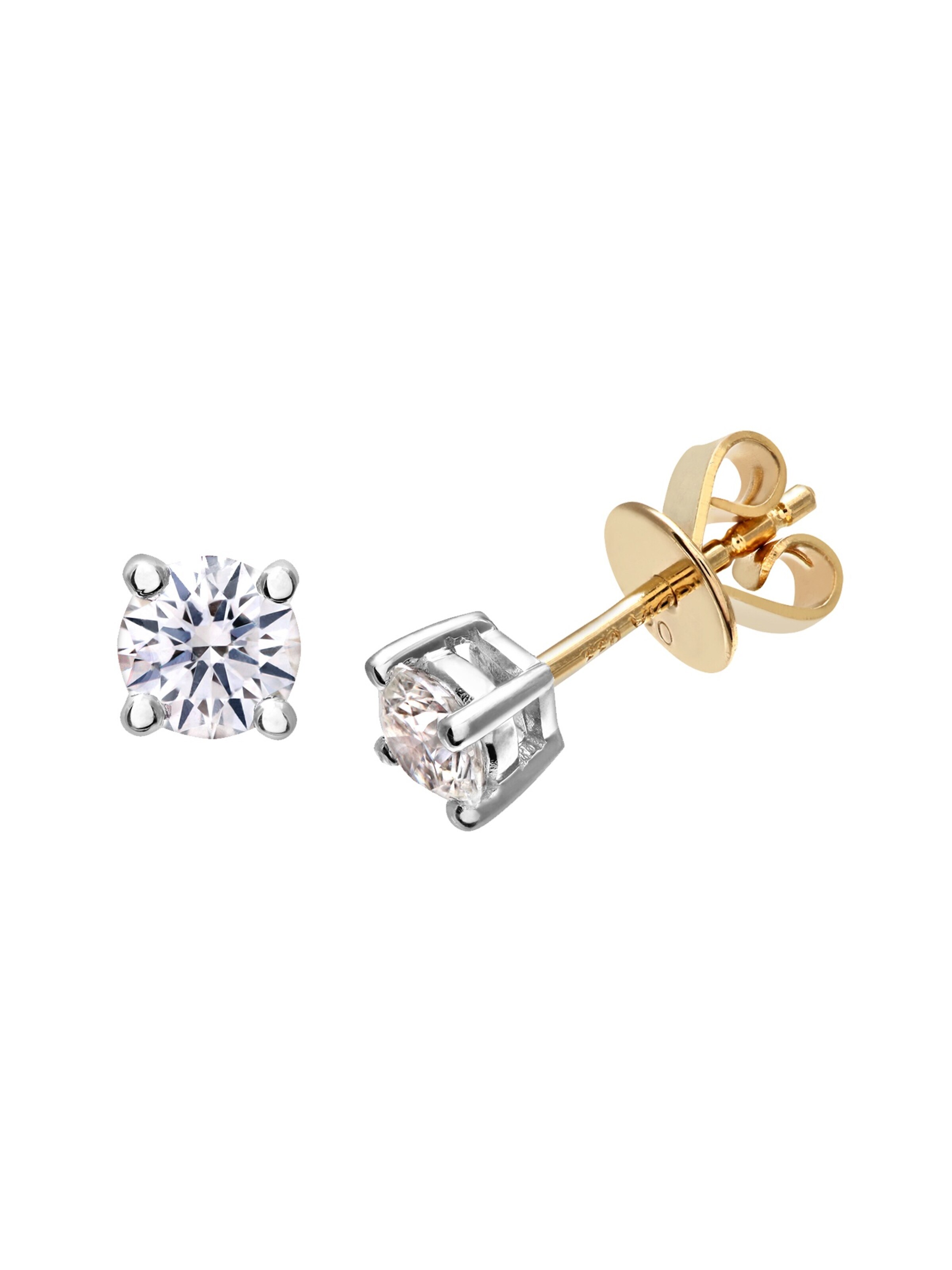 DIAMANT LETERNEL Earrings in Yellow: front