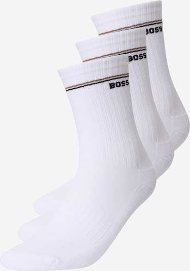 BOSS Skarpety w kolorze jasnobrązowy / czarny / białym, Podgląd produktu