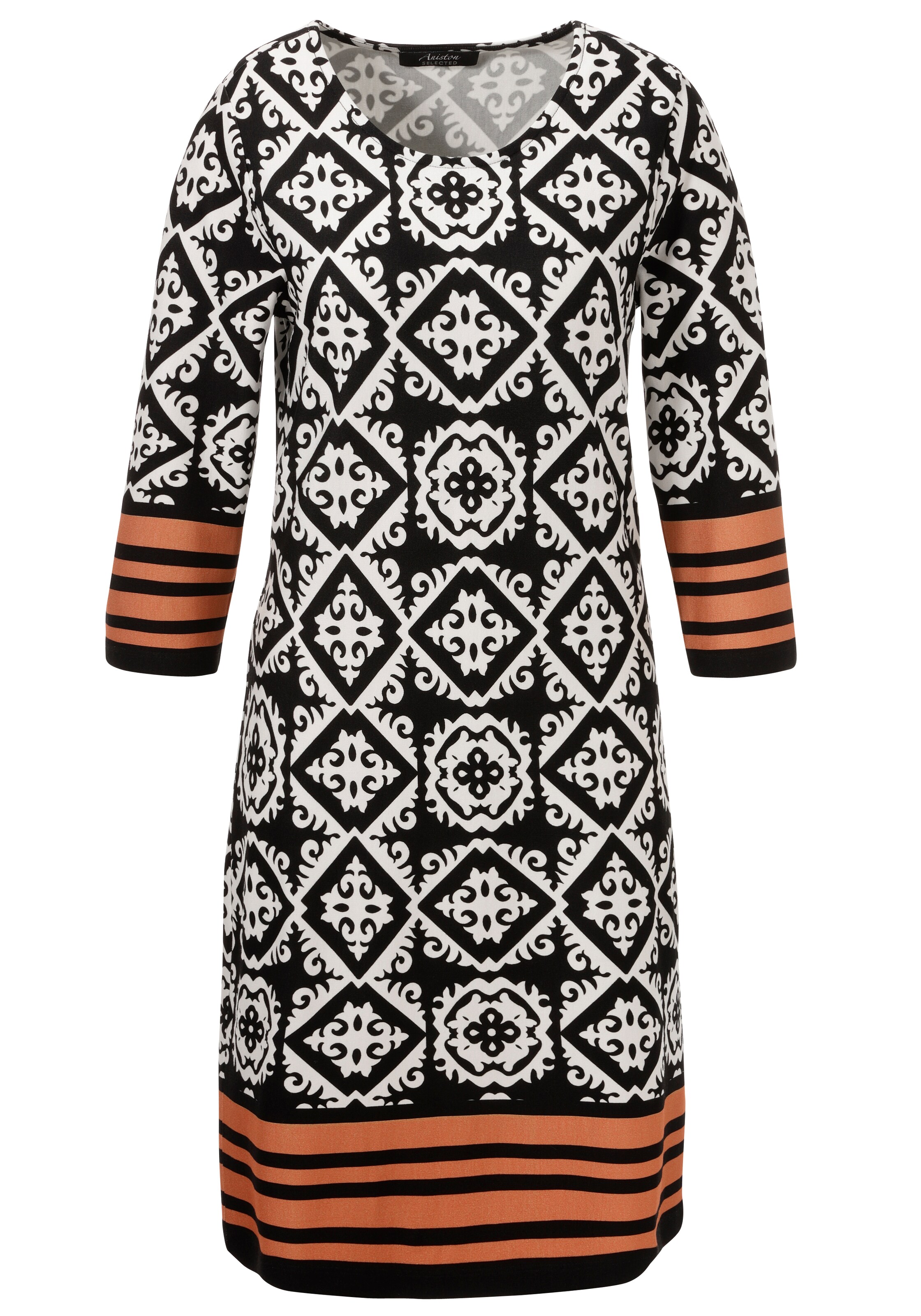 Aniston SELECTED Kleid in Schwarz: Vorderseite