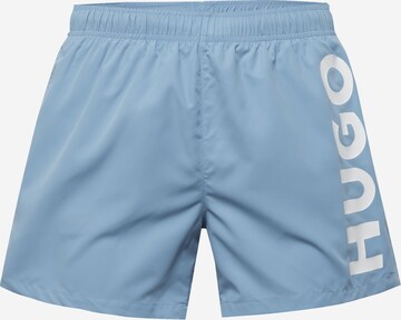 HUGO - Bermudas 'Abas' en azul: frente