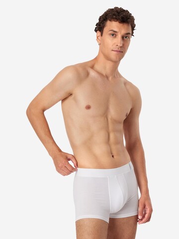 SCHIESSER Boxershorts 'Long Life Soft' in Wit: voorkant
