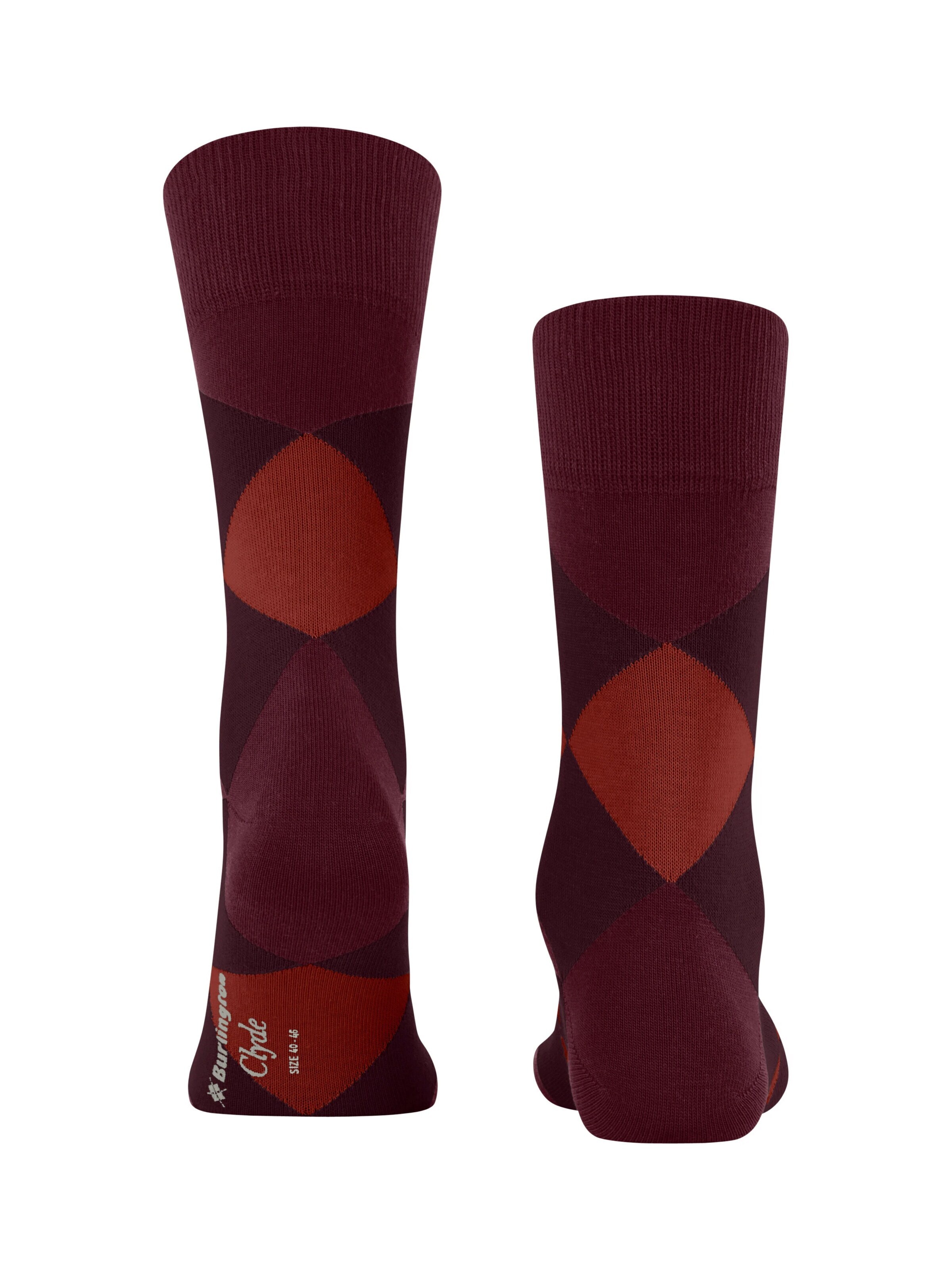 BURLINGTON Socks 'Clyde' in Purple