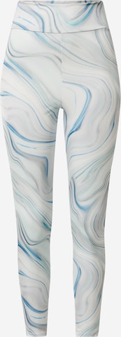 Coupe slim Leggings Miss Selfridge en bleu : devant