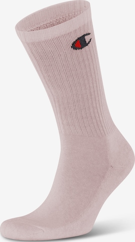Champion Authentic Athletic Apparel Socks ' Pastel Crew Socks ' in Mixed colors