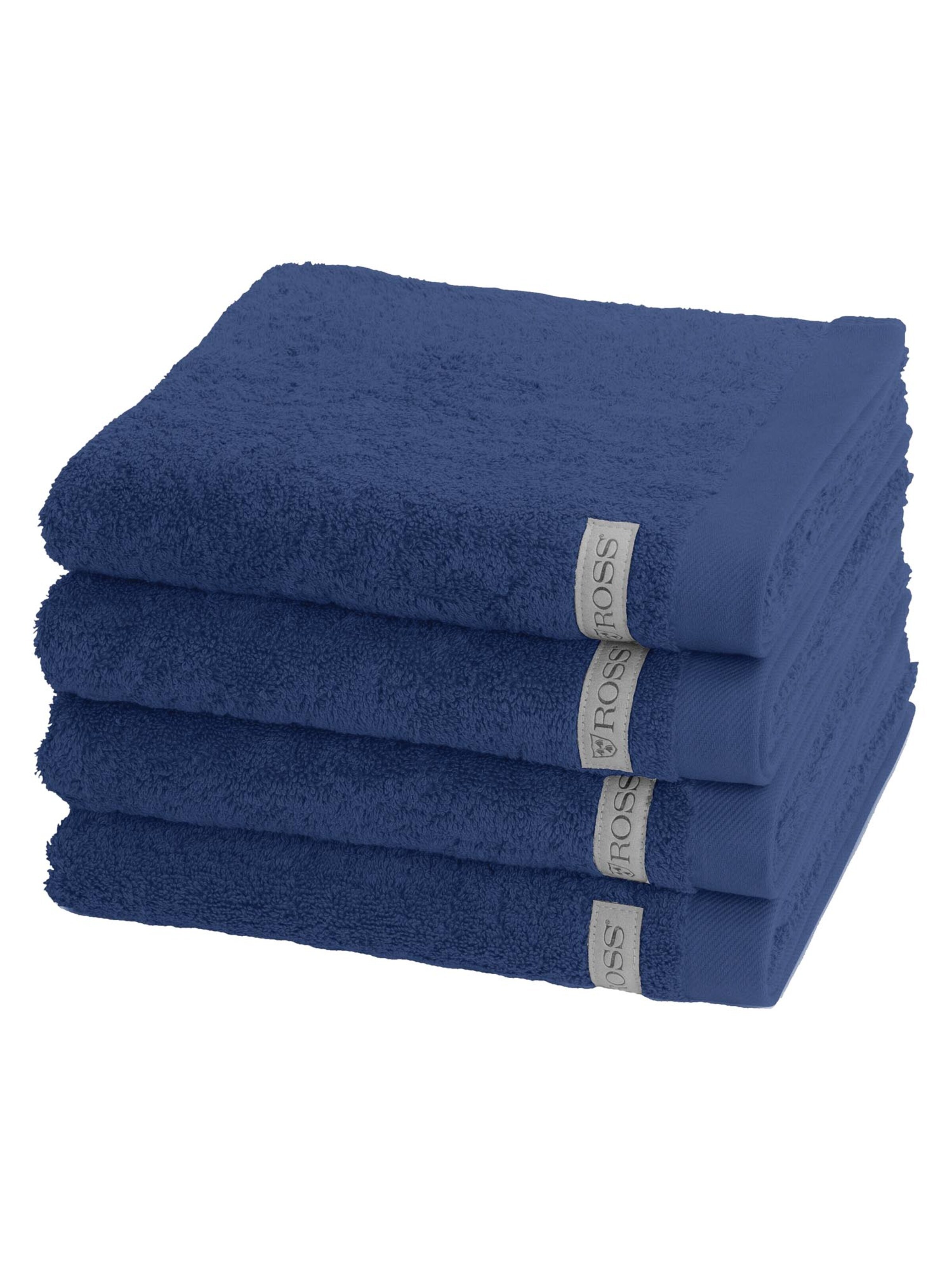 ROSS Handtuch 'Sinfonie'‌‌‌ in Blau: Vorderseite