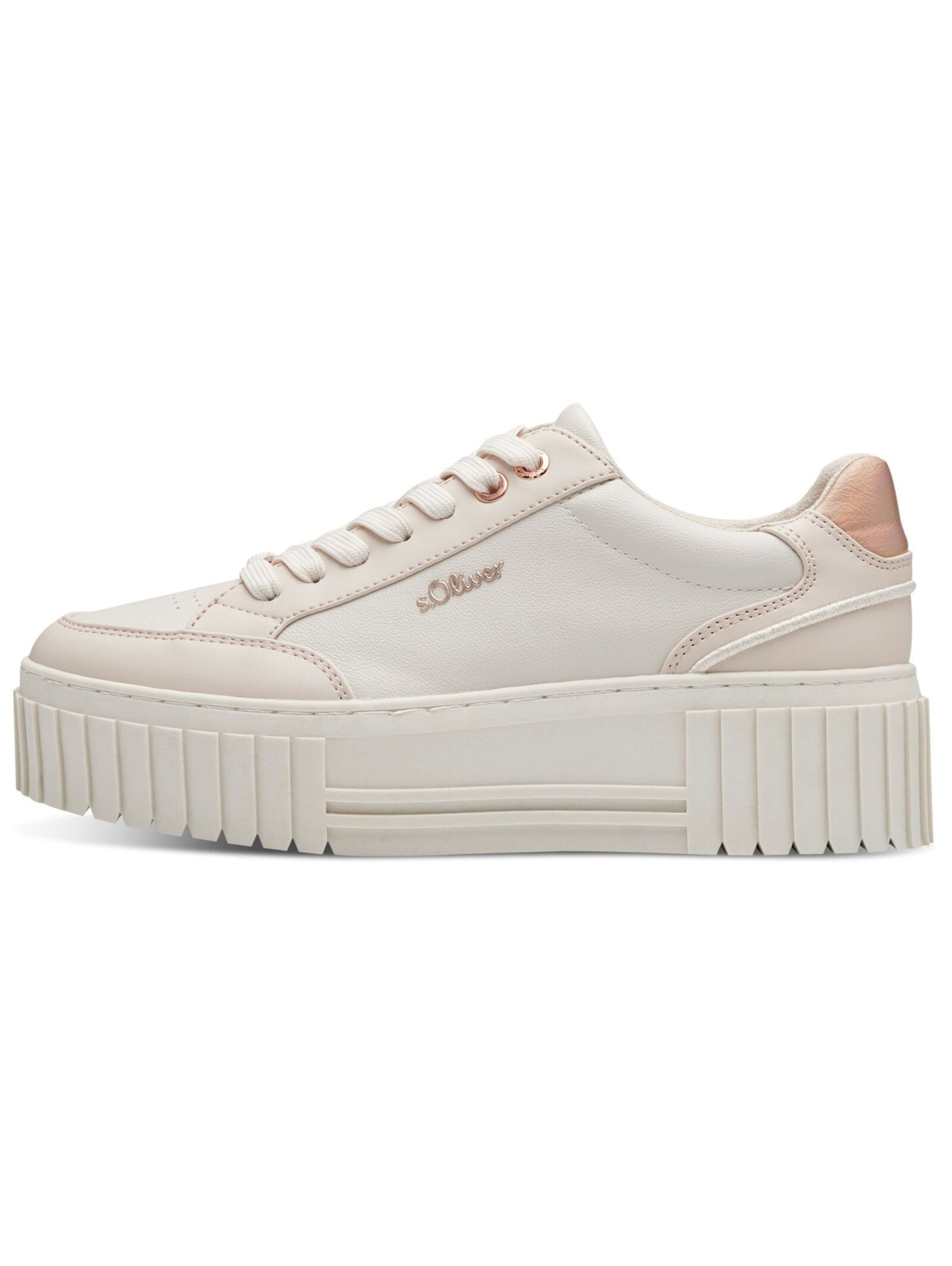 s.Oliver Sneaker in Beige