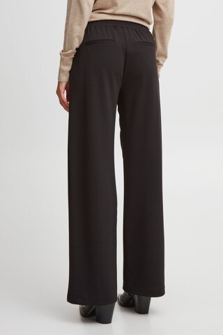 b.young Wide leg Broek in Zwart