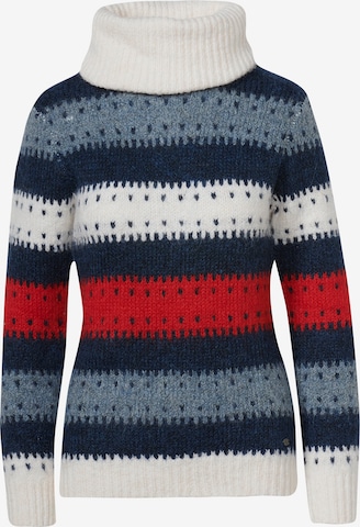 Pull-over KOROSHI en bleu : devant