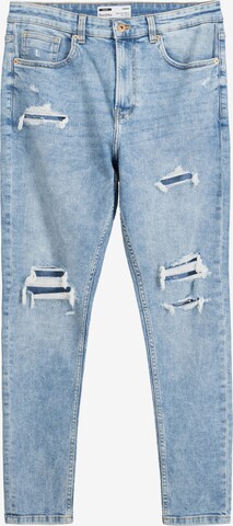 Bershka Jeans in Blauw: voorkant