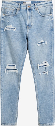 Bershka Skinny Jeans in Blau: predná strana