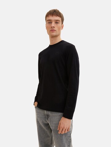 TOM TAILOR Bluser & t-shirts i sort