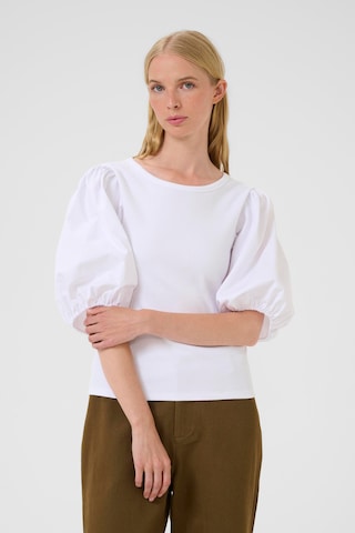 Chemisier KAREN BY SIMONSEN en blanc : devant