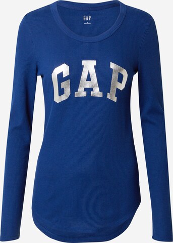 T-shirt GAP en bleu : devant