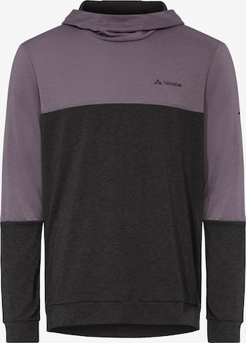 VAUDE Sweatshirt 'Qimsa' in Lila: Vorderseite