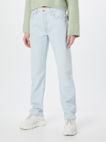 Coupe slim Jean '501 Jeans For Women' LEVI'S ® en bleu : devant