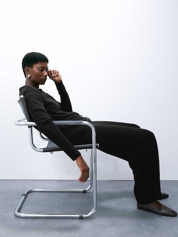 Wide Leg Pantalon Marks & Spencer en noir