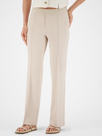 Gardeur Slimfit Hose 'ZARIA' in Beige: Vorderseite