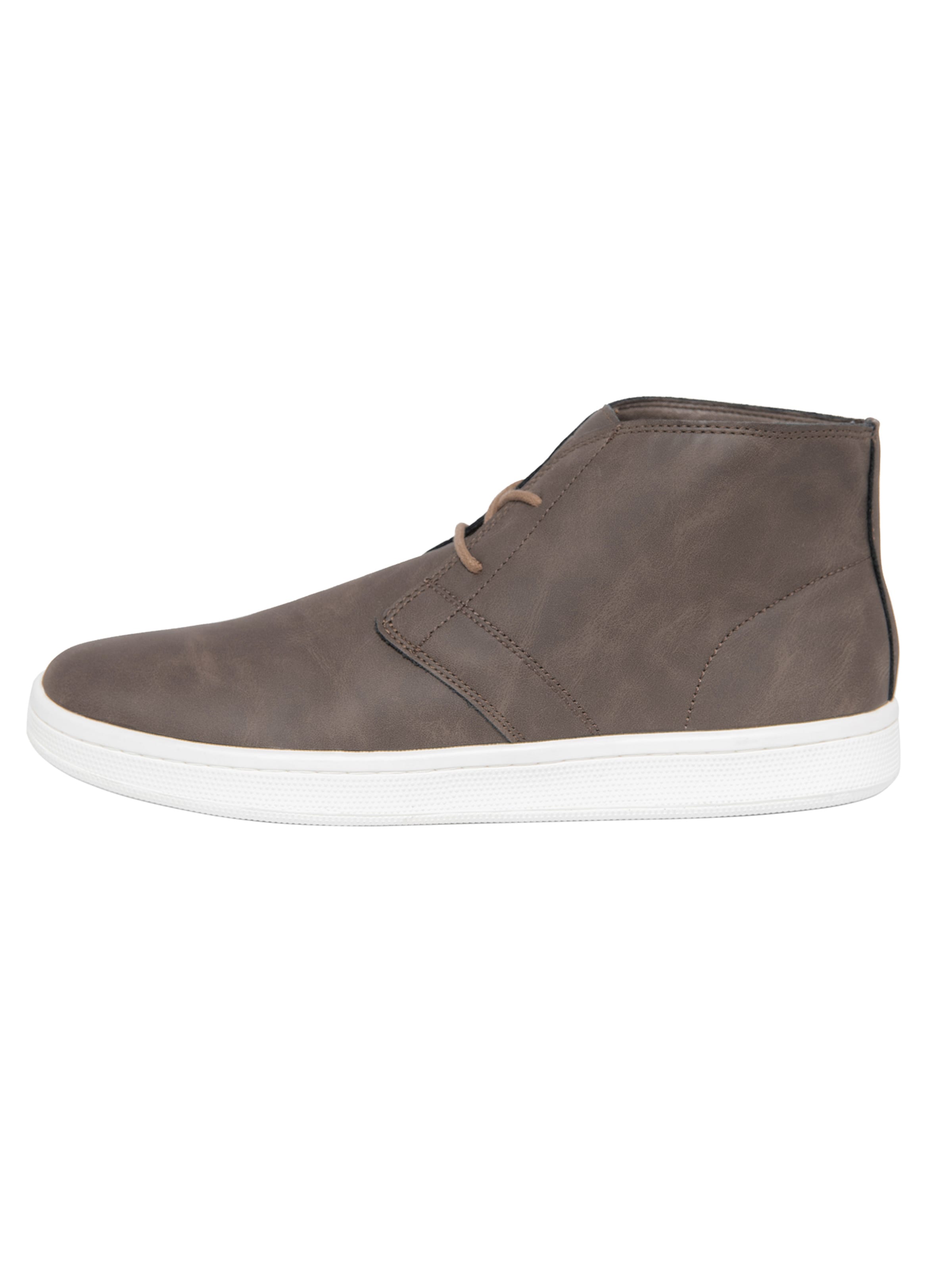 Ombre Sneakers hoog in Bruin: voorkant