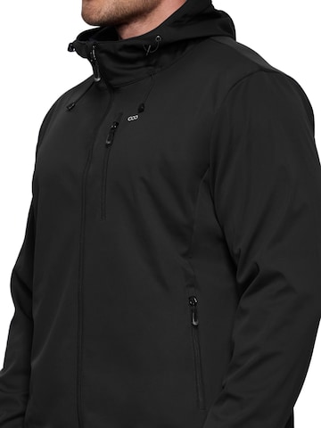 33,000ft Outdoor jacket '33,000ft Men's Softshell Jacket' in Black