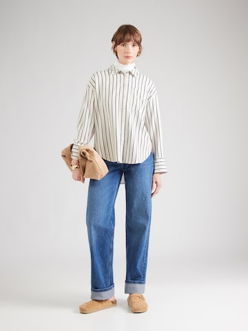 VERO MODA Blouse 'VMMYMILO' in Grey