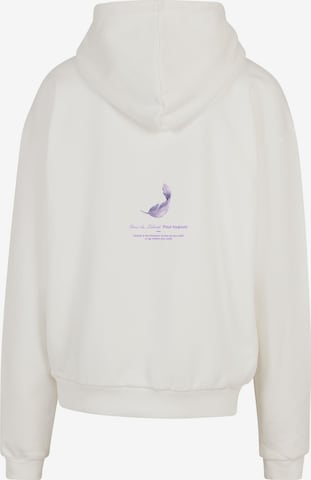 MT Upscale Sweatshirt ' Vive La Liberte' i hvit