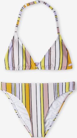 O'NEILL Triangel Bikini 'Venice Beach Party' in Gemengde kleuren: voorkant