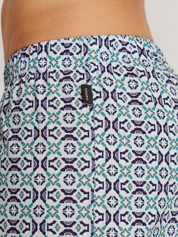 Hanro Boxer shorts ' Fancy Woven ' in Blue