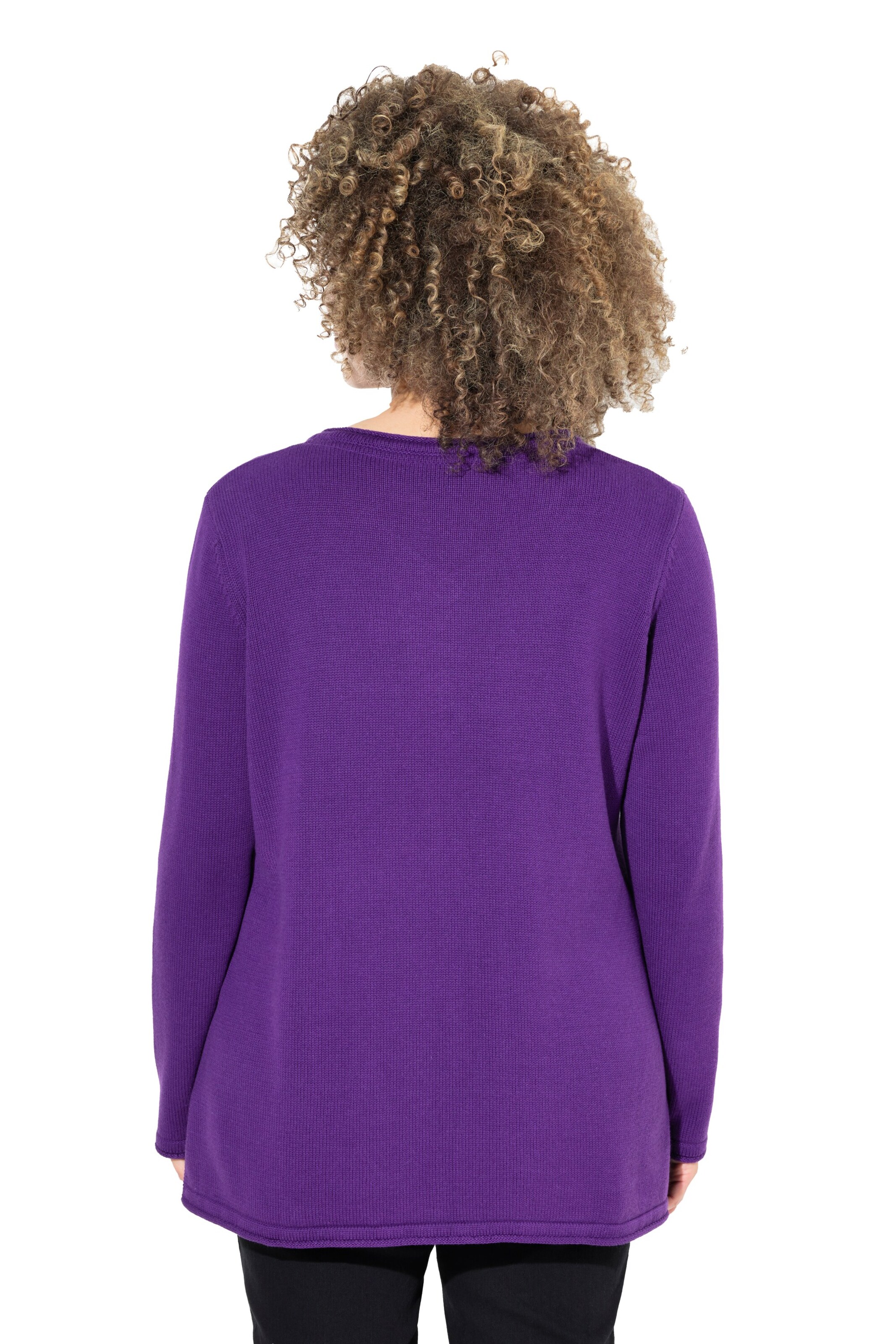 Pull-over Ulla Popken en violet