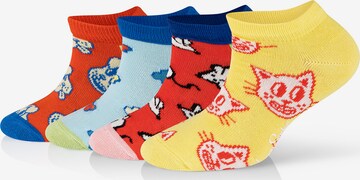 Happy Socks Sokker 'Cat-Dog' i blå: forside