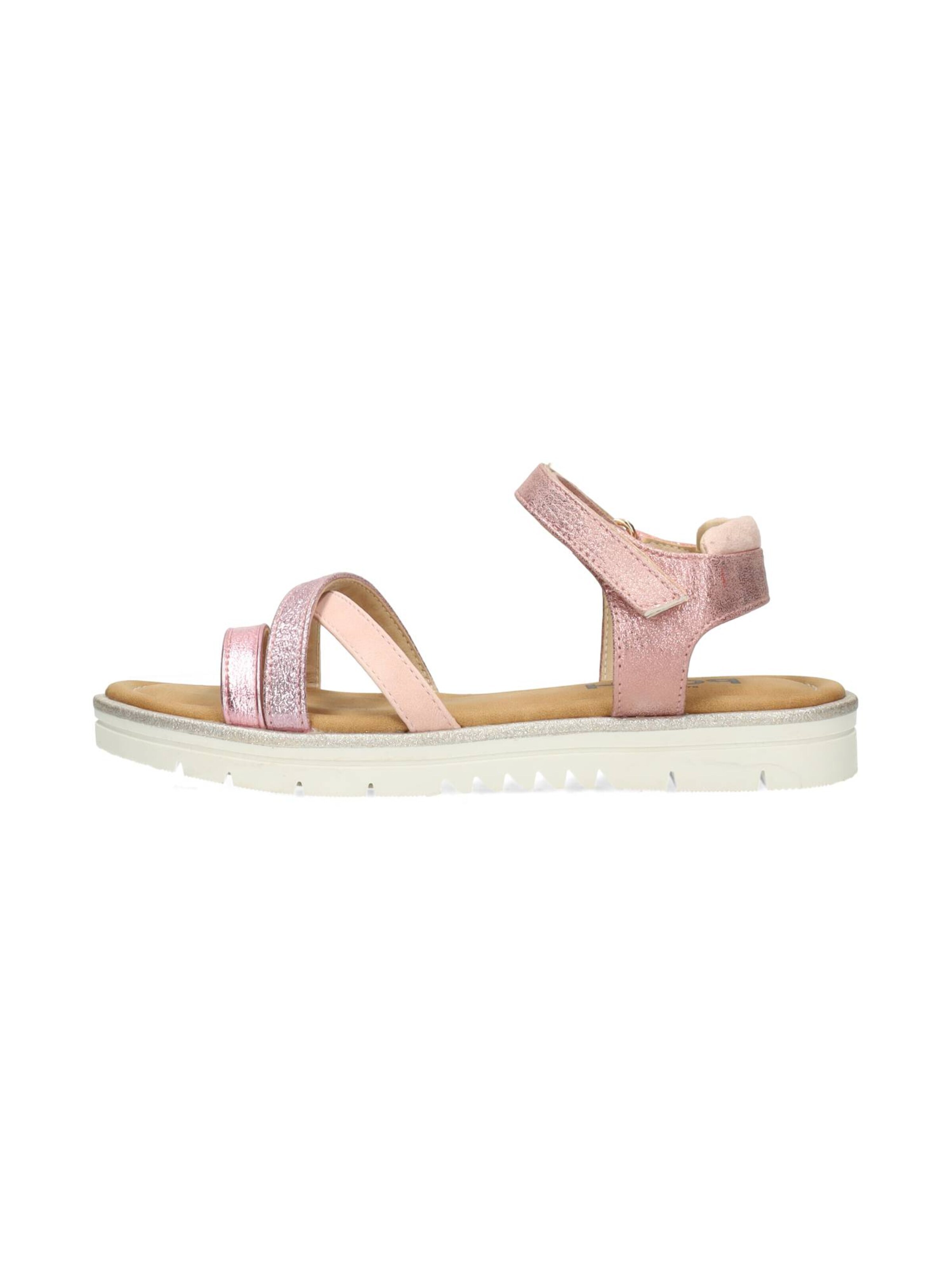 POSH by Poelman Sandalen 'ASHLEY' in Roze: voorkant