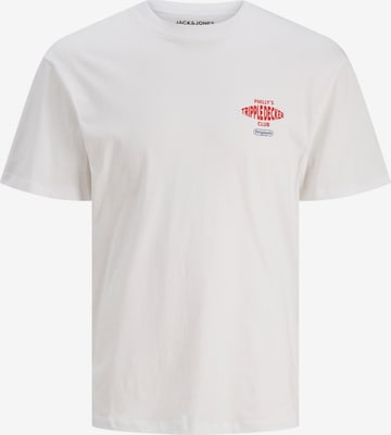 JACK & JONES Shirt 'FEAST' in White: front