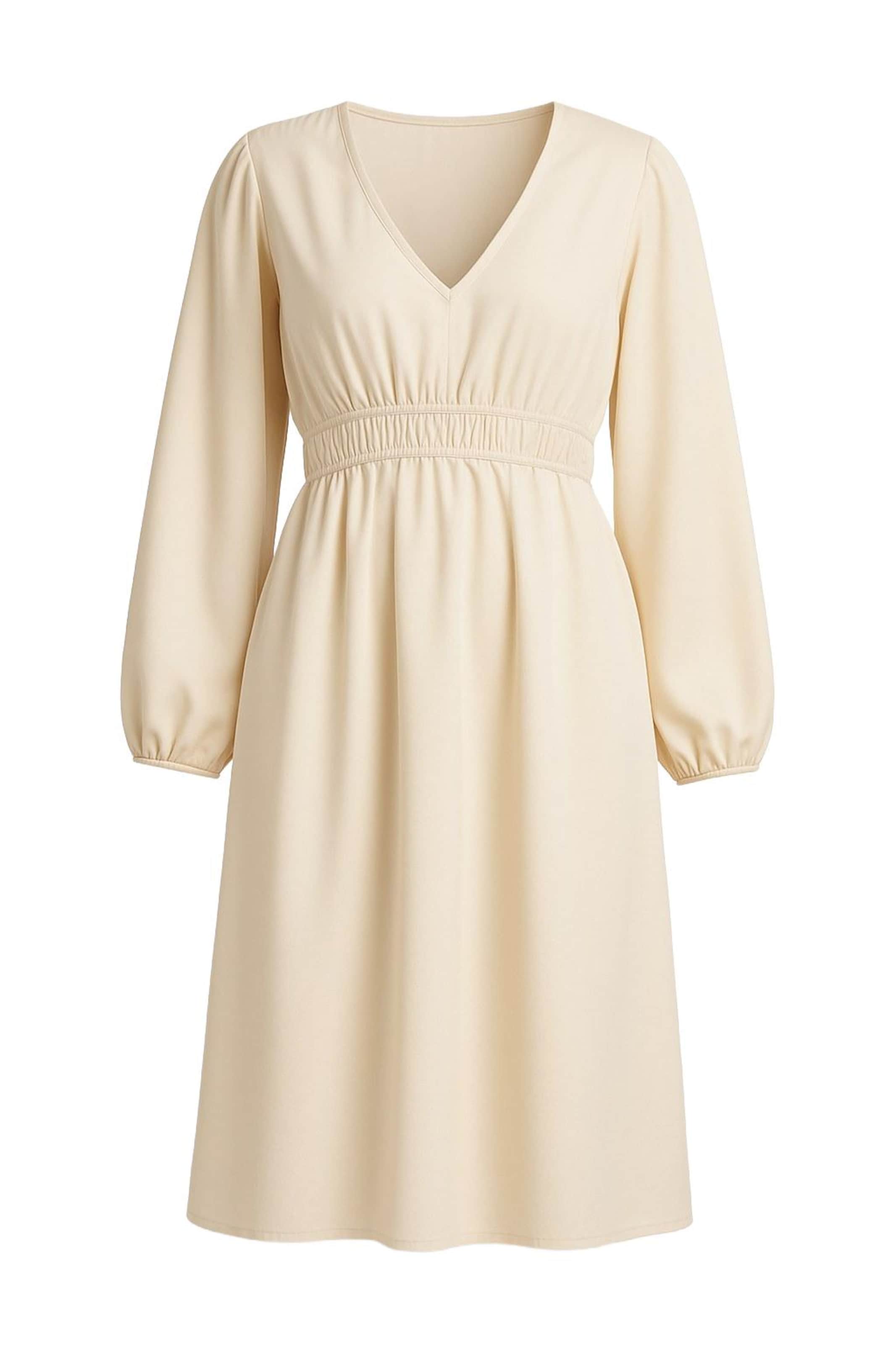 LYN MAMA Jurk in de kleur Beige, Productweergave