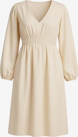 Robe LYN MAMA en beige : devant