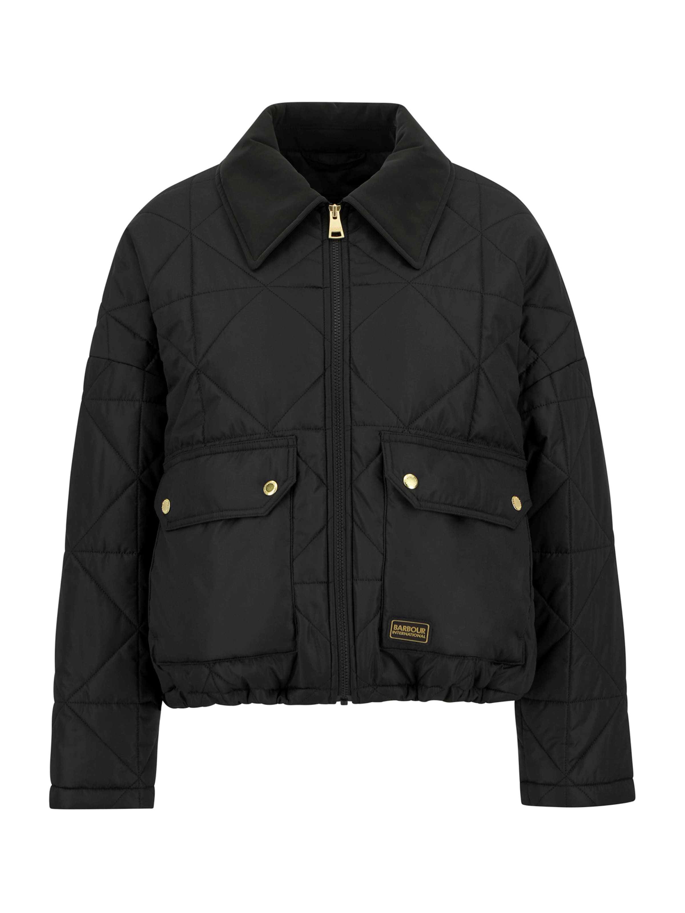 Barbour International Overgangsjakke 'Juliana' i sort: forside