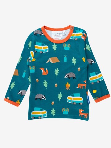 Toby Tiger Shirt 'Wohnmobil' in Green: front
