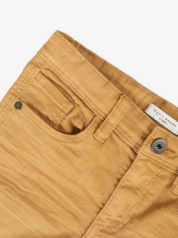 NAME IT Regular Pants 'Theo' in Brown