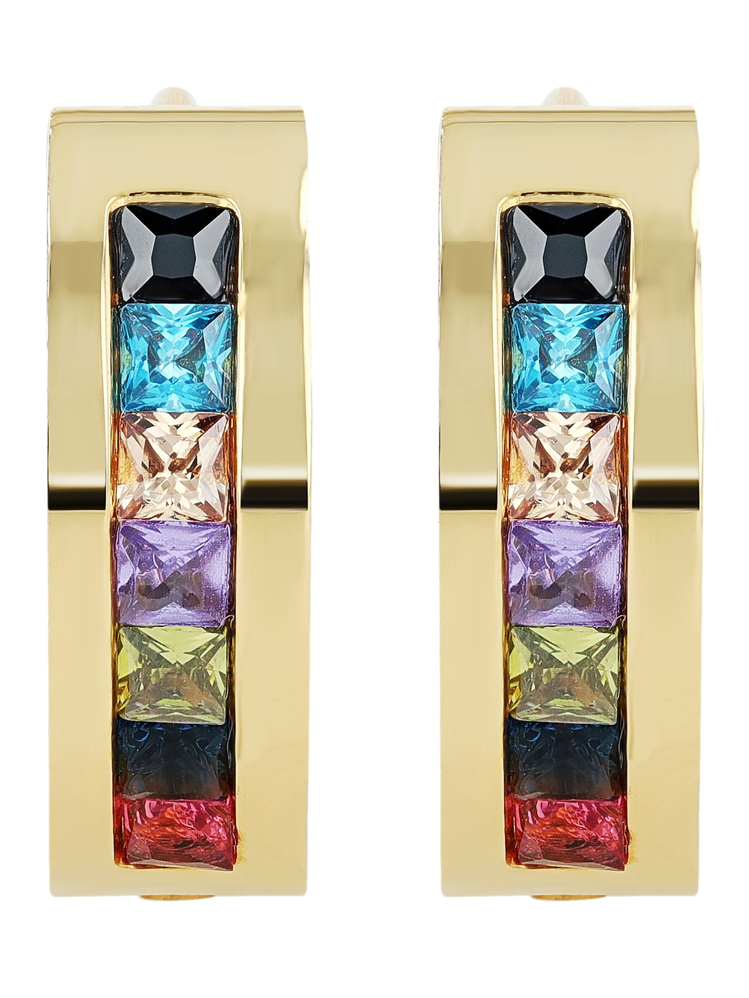 Akzent Earrings 'Rosalyn, langlebig' in Gold: front