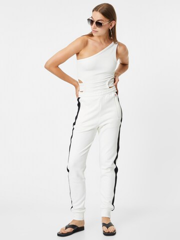 Tapered Pantaloni 'JAM' di DIESEL in bianco