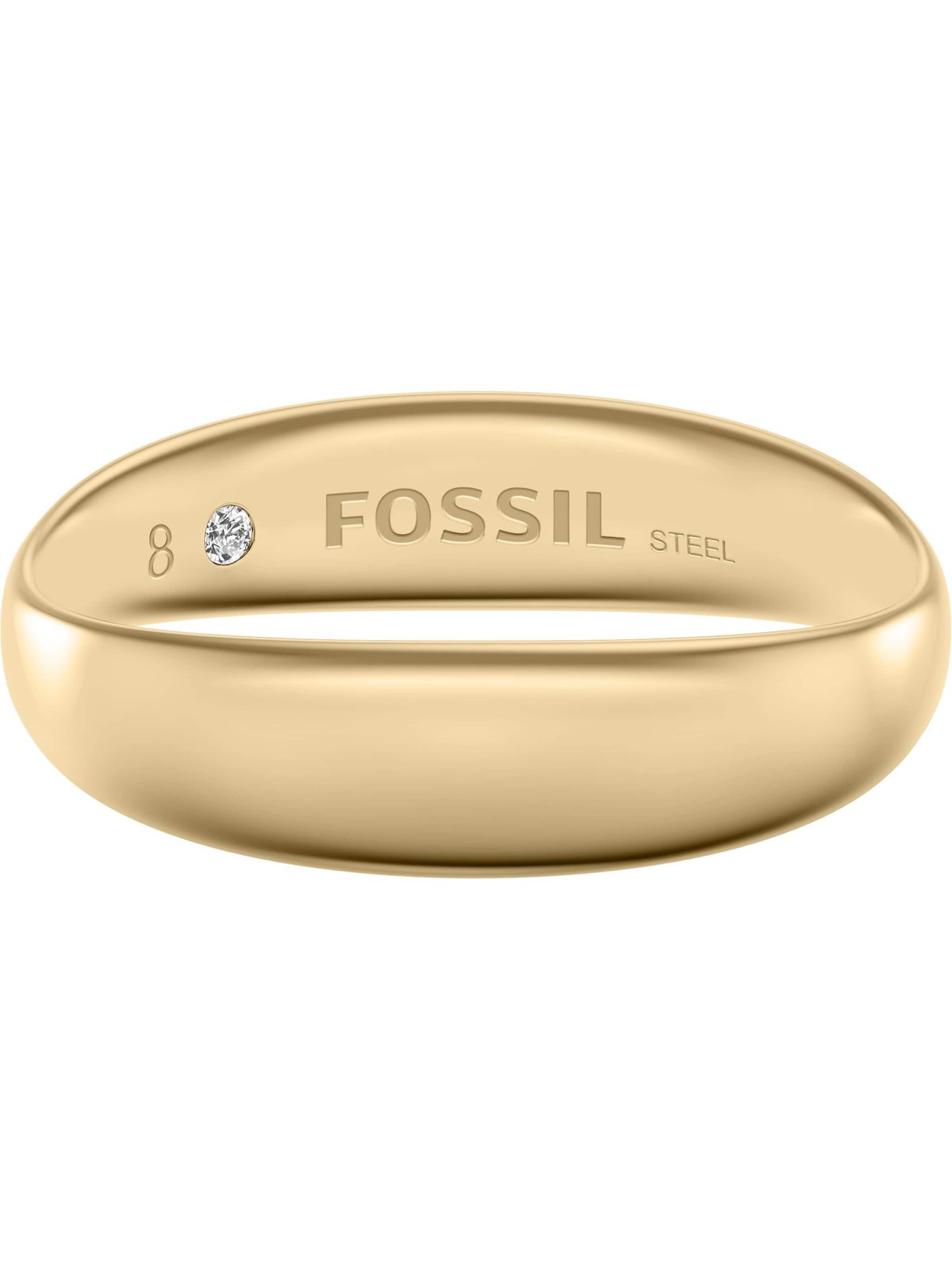 FOSSIL Ring in 44 in gold, Produktansicht