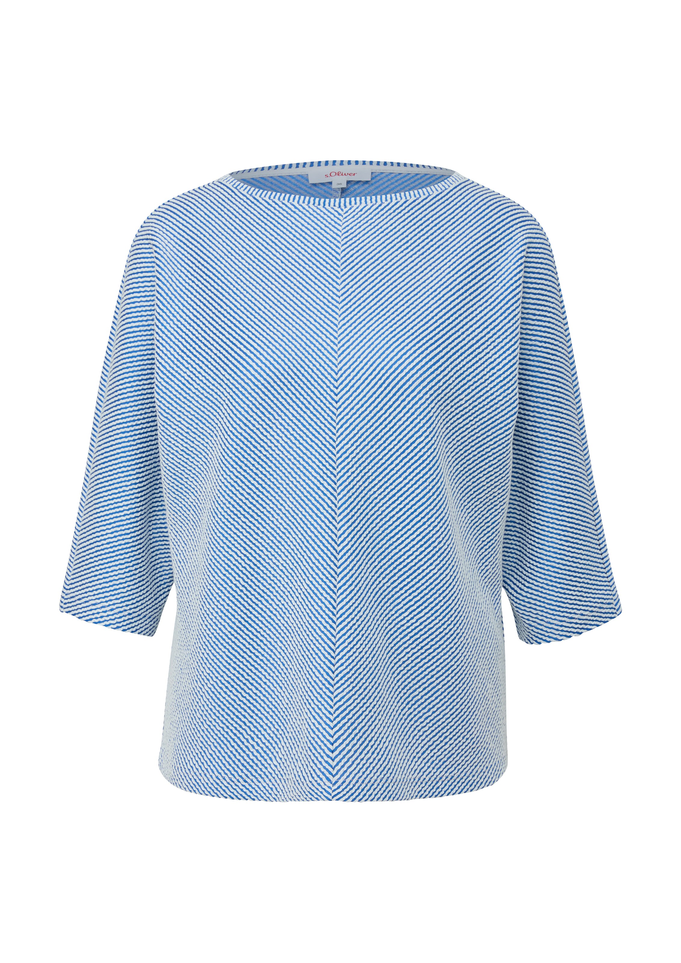 T-shirt s.Oliver en bleu : devant