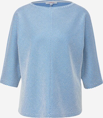 s.Oliver Shirt in Blauw: voorkant