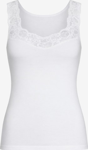 Maillot de corps Blackspade en blanc : devant