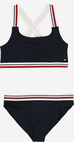mėlyna Tommy Hilfiger Underwear Biustjė Bikinis: priekis