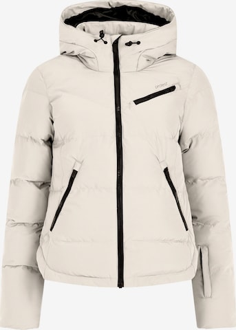 PROTEST Athletic Jacket 'PRTLUCID' in White: front
