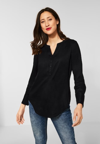 STREET ONE Blouse in Black: front