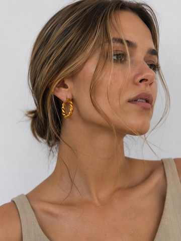 RteRme - Pendientes 'Catriona' en oro