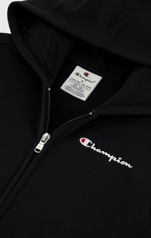 Champion Authentic Athletic Apparel Sweatjacke in Schwarz