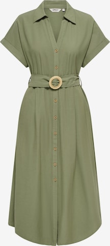 ONLY Blusekjole 'ONLJAKIRI' i grøn: forside